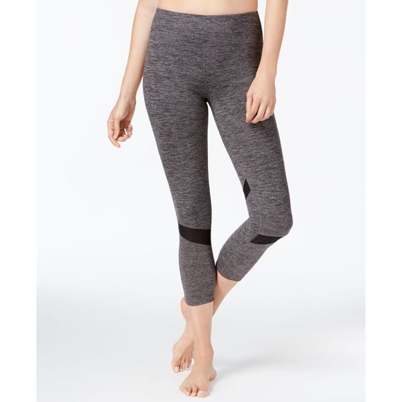 Gaiam Womens Om Luxe Fitness Yoga Capri Leggings-M - Picture 2 of 2